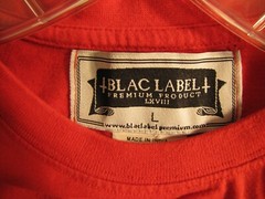 Blac Label Premium Red Lifestyle Obsession Graphic Carpe Diem Patch Size L