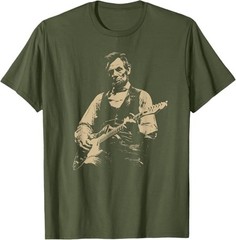 Abraham Lincoln Abe Lincoln Playing Guitar Retro Vintage T-Shirt