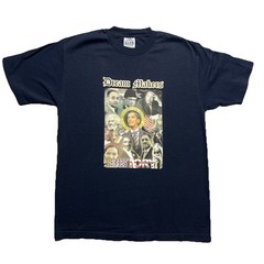 Dream Makers Black History T Shirt Mens L Navy Blue Obama MLK Malcolm X