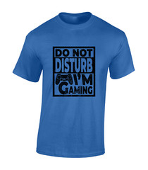 DO NOT DISTURB I’M GAMING MENS T SHIRT COOL PC GAMER CLOTHING GIFT IDEA TOP