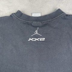 Y2K Nike Air Jordan Shirt Mens Large Black XX2 22 Basketball Jumpman Hip Hop VTG