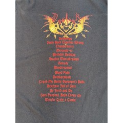 Dethklok Metalocalypse T-Shirt Mens Large Black Delta Pro Weight The Dethalbum