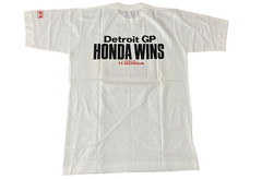 Canon Williams Honda Formula 1 Detroit Grand Prix Tee T Shirt One Size Vtg 1985