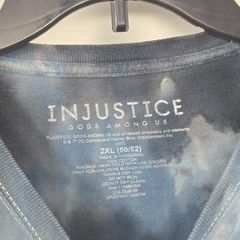 Injustice Joker Short Sleeve Tie Dye T Shirt DC Comics Size 2XL