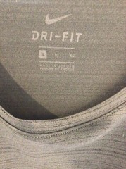 NIKE MEN’S XL DRI-FIT MILER T-SHIRT “Hasta/Reflective” Running Gym