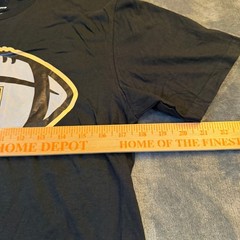 Fanatics Black Army Black Knights Football T Shirt Men’s Size Medium