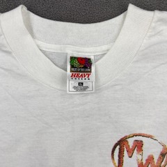 Vintage Fruit Of The Loom T Shirt Mens XL White Cotton Delta Mark Wills On Tour