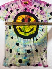 Chinatown Market x Smiley Mens Medium Big Smiley Graphic T-Shirt Tie Dye Spotted
