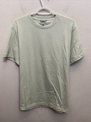 NEW Porter & Ash Men’s Large Pale Green Performance Tee Crew Neck T-Shirt