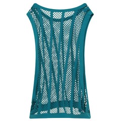 Sexy Men’s T-Shirt Mesh Fishnet Sleeveless Undershirt Muscle Hollow Out Tank Top
