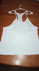 Zyzz Veni Vidi Vici stringer tank Top Extra Large White