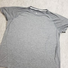 All In Motion Shirt Mens Extra Large Gray Short Sleeve Active Outdoor Gym Adult