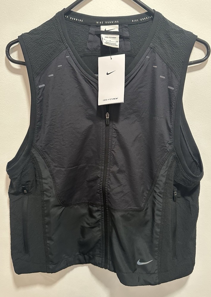 Nike Run Dri-FIT ADV Running Utility Vest Black HV2007-010 Japan size Small
