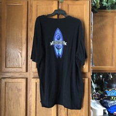 Vintage Hobie Surf T-Shirt Crew Neck Graphic Short Sleeve Cotton Men’s 3XLT