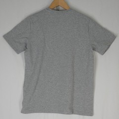 Ciao Italy Loopback Sweatshirt T Shirt Grey Short Sleeve Cotton Size S Minimalis
