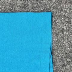 Vintage Fruit of the Loom Shirt Mens Large Teal Blue Single Stitch USA 1990s