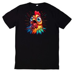 Funny Chicken Face T Shirt