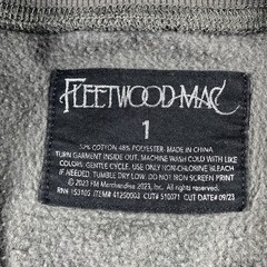 Vintage Fleetwood Mac Rumors Sweater Unisex 1X Gray Long Sleeve