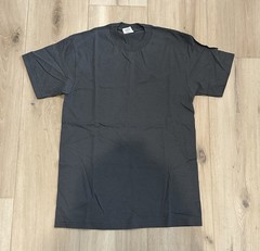 Shaka Active Men’s Short Sleeve Dark Gray Solid 100% Cotton TShirt Size Medium