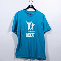 VTG 90s MCI Bodybuilding T-Shirt XL Fitness Workout Gym Pump Cover Retro Tee