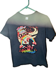 Hazbin Hotel Inside of Every Demon is a Rainbow 2018 Vivziepop tshirt MEDIUM OOP