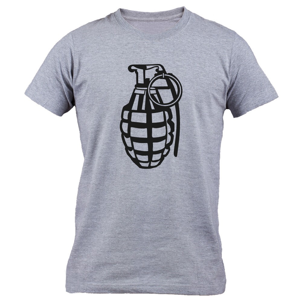 Vintage Retro Hand Grenade Bomb Military Army Special Forces Tee Men’s T-shirt