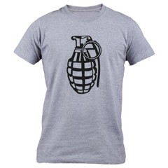 Vintage Retro Hand Grenade Bomb Military Army Special Forces Tee Men’s T-shirt