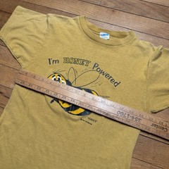 Vintage 70’s I’m Honey Powered Champion T Shirt Horace Save The Bees Size Small