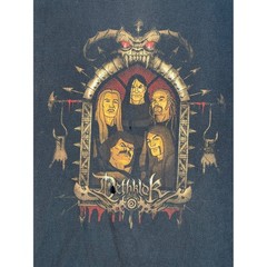 Dethklok Metalocalypse T-Shirt Mens Large Black Delta Pro Weight The Dethalbum