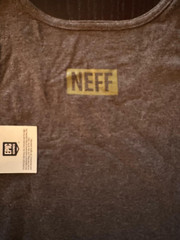 NEFF x FORTNITE Men’s Tomato Town Charcoal Tank Top, Sizes Small & XL. NWT!