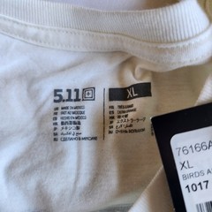 5.11 Tactical Birds & Banners USA America Eagle Patriot White XL Graphic T-Shirt