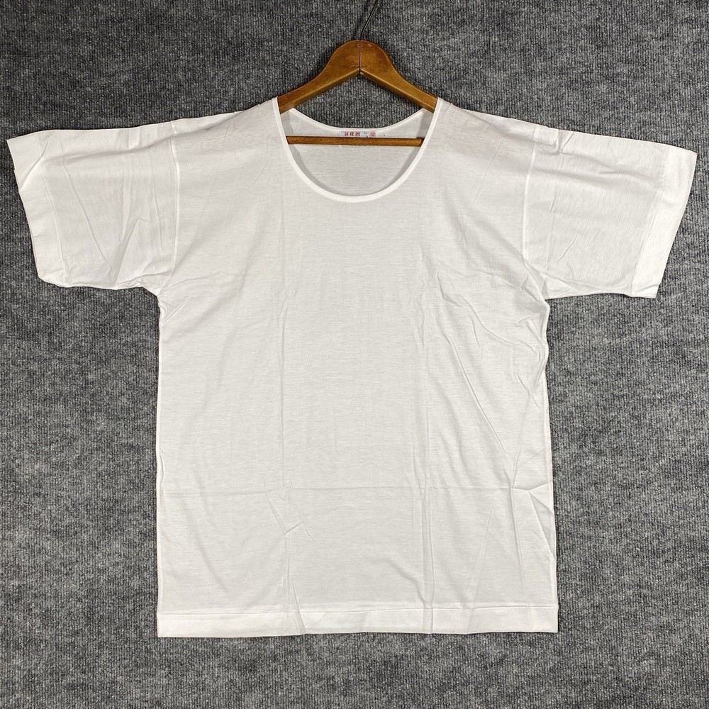 VINTAGE Chrysanthemum Brand T Shirt Mens Size 42 Medium Cotton China Chinese