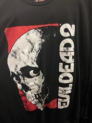 EVIL DEAD 2 Dead By Dawn Skull XL shirt terror threads fright rags tshirt