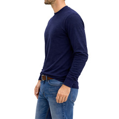 Variation Apparel Men’s Thermal Shirt – Waffle Knit Long Sleeve, Tag-Free Neck