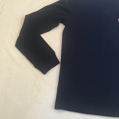 George Men’s Long Sleeve Navy Blue Stretch T-Shirt Size S (34-36) Chest 36″ NWT