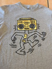 Keith Haring Size Medium Uniqlo Boombox SPRZ NY MoMA Special Edition