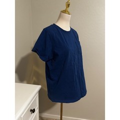 Dickies Mens Blue Short Sleeve Pocket T-Shirt Cotton Workwear Top Large RN20697