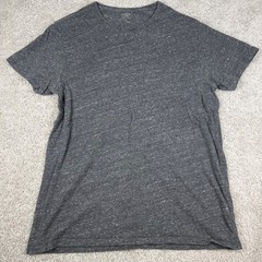 J. Crew Crew Neck Short Sleeve T-Shirt Grey Heather Cotton Men’s Large