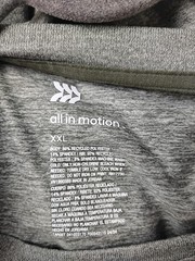 Men’s All In Motion Short Sleeve Soft Stretch T Shirt Olive Size 2XL NWT