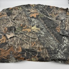 Mossy Oak Break-Up Camo Long Sleeve Pocket T-Shirt Mens Brown Green XL