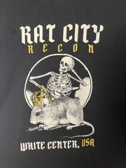 Rat City Recon 2021 White Center Seattle Music Festival Band T-Shirt Men’s Large