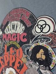 Old Navy Men’s L “Led Zeppelin” Long Sleeve Graphic T-Shirt -Light Blue