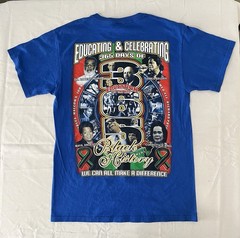 Vintage African American Heritage Shirt Mens Medium Black History MLK Obama Tee