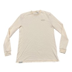 DIXXON Flannel Cream Soft Waffle Knit Long Sleeve Thermal Shirt Mens L