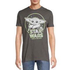 Star Wars Mens Grogu Mandalorian This Is The Way Gray Shirt New S (34/36)