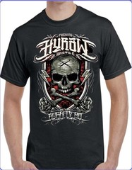 Tattoo Graphic Black Men’s T-Shirt Small To 3X-Large Style #17