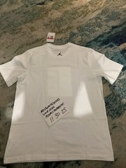 NWT Nike Air Jordan 1985 Photo White T-Shirt Men’s Sz L FREE SHIPPING!!