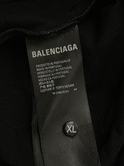 BALENCIAGA T-SHIRT UOSIDE DOWN IN NERO Size XL