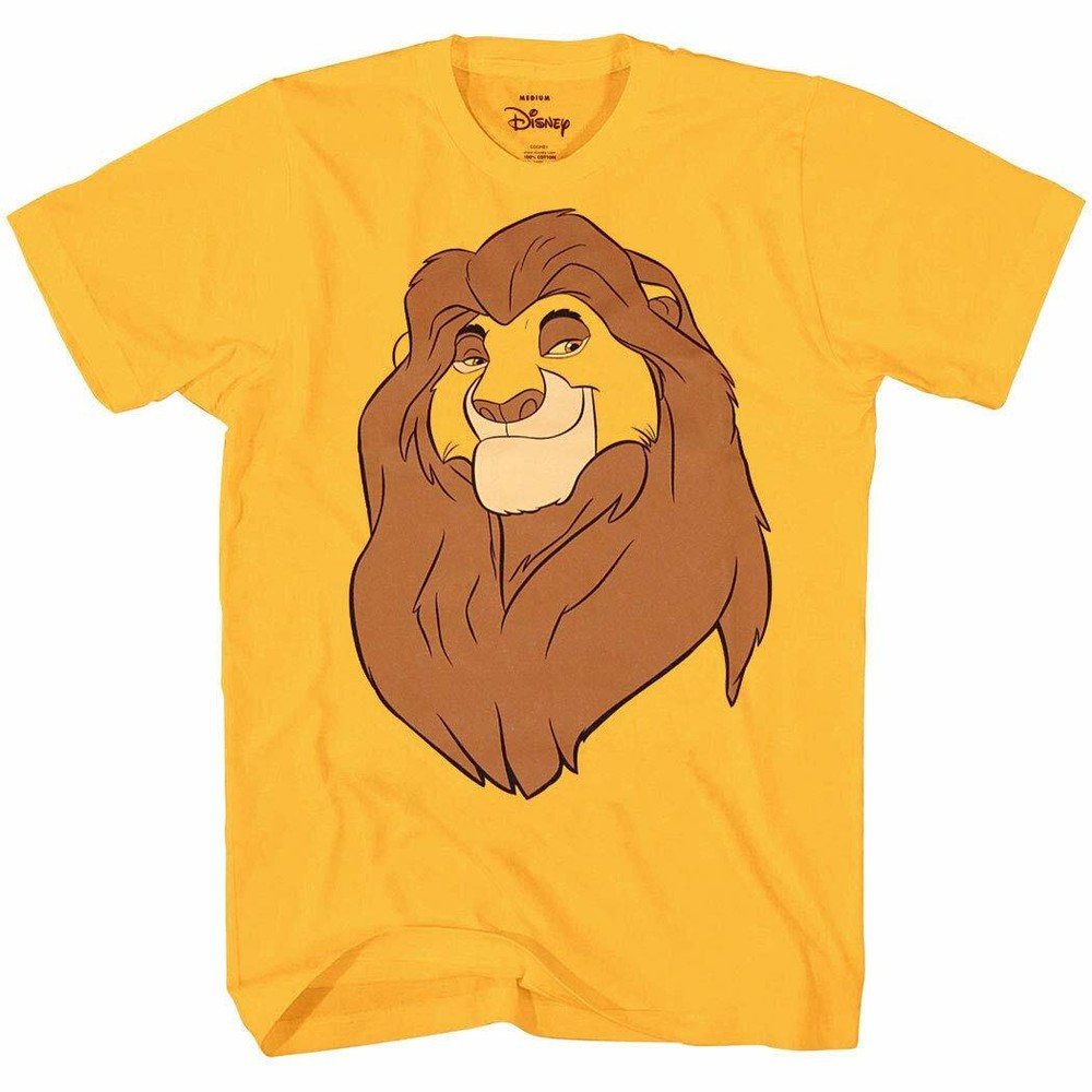 Disney Lion King Mufasa Face Big Smile T-Shirt
