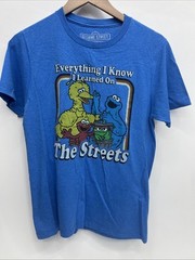 Sesame Street Unisex Blue T-shirt – Size Small